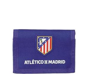 safta 812558036 M036a, Atletico DE Madrid testiera, Portafoglio, Comodo, Versatile, qualità e Resistenza, 12,5 x 9,5 cm Unisex-Bambini e Ragazzi, Rosso/Blu/Bianco, M