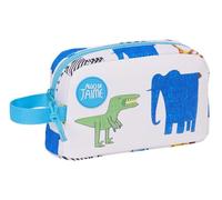 safta ALGO DE Jaime - Porta Colazione Termica, Portatodo, Qualità e Massima Resistenza, Porta Cibo, Ricreo, 21,5 x 6,5 x 12 cm, Colore Bianco, bianco, Estándar, Casual