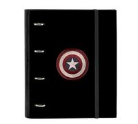 SAFTA Articolo, Carp 4 ANI 35 mm C/Ricambio Capitan America Teen Unisex-Bambini e Ragazzi, Multicolore, M