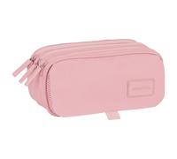 safta - Astuccio Triple Big, Astuccio per bambini, ideale per bambini in età scolare, comodo e versatile, qualità e resistenza, 21,5 x 8 x 10 cm, colore rosa, Rosa, Estándar, Casual