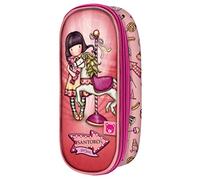 SAFTA, Astuccio con cerniera Gorjuss Fairground Carousel 10 x 23 x 6 cm Unisex-Bambini e ragazzi, multicolore, Talla única