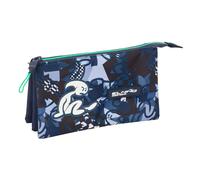 Safta Astuccio El Niño Navy 22x12x3 Cm Triple