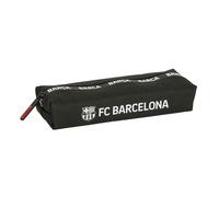 F.C. Barcellona - Astuccio rettangolare per bambini, ideale per scuola e ragazzi, comodo e versatile, qualità e resistenza, 22 x 7 x 40 cm
