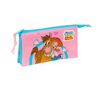 safta JESSIE - Astuccio triplo per bambini, ideale per bambini in età scolastica, comodo e versatile, qualità e resistenza, 22 x 3 x 12 cm