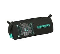 MINECRAFT SCREEN - Astuccio con cerniera e scomparto, astuccio per bambini, ideale per bambini in età scolastica, comodo e versatile, qualità e resistenza, 21 x 7 x 8 cm
