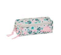 MINNIE MOUSE MINTY - Astuccio triplo piccolo, astuccio per bambini, ideale per bambini in età scolastica, comodo e versatile, qualità e resistenza, 22 x 6 x 8,5 cm