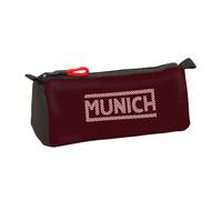 Safta Munich VULCAN - Astuccio per bambini, ideale per bambini in età scolastica, comodo e versatile, qualità e resistenza, 21 x 7 x 8 cm, Nero, M, Casual