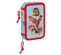PAW PATROL DINO RESCUE - Astuccio scuola per bambini, con 29 utensili inclusi, ideale per bambini dai 5 ai 14 anni, comodo e versatile, qualità e resistenza, 12,5 x 4 x 19,5 cm