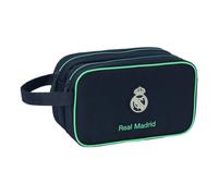 REAL MADRID 2° KIT 25/26 - Trousse da toilette grande per la scuola dei bambini, Trousse da toilette per bambini, Adattabile al trolley, 26x12,5x15 cm