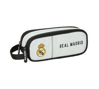 Double Carry-All Real Madrid C.F. White Grey 21 X 8 X 6 Cm NUOVO