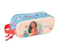 Safta Astuccio scolastico doppio 3D Disney Toy Story, astuccio per la scuola per bambini con due scomparti separati e cerniere, maniglia laterale per la mano, misure 21 x 6 x 8 cm, astuccio scolastico