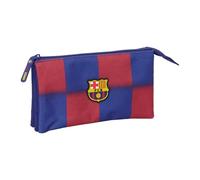 safta Astuccio scuola barça per bambini e bambine, vari scomparti - Astuccio scuola barça blaugrana per scuola, liceo e regalo per tifosi