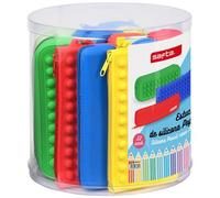 Astuccio Scuola Safta Pop It Multicolore Set (12 Pezzi)