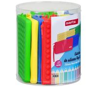 Astuccio Scuola Safta Pop It Piano Multicolore Set (12 Pezzi)