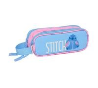 STITCH BRIGHT - Children's Double Pencil Case, Children's Pencil Case, Ideal for