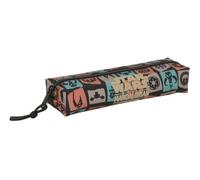 Safta Astuccio triplo Mandalorian & Grogu da 37 pezzi, astuccio scolastico organizer con 3 scomparti e cerniera, include 16 matite, 14 pennarelli, righello e semicerchio, misure 12,5 x 5,5 x 19,5 cm