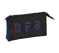 SAFTA- Astuccio Triplo Riciclato Blackfit8 Urban 22 x 12 x 3 cm, Multicolore, 842245744