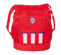 Safta ATLETICO DE MADRID - Zaino sacco, zaino ideale per bambini di diverse età, comodo e versatile, qualità e resistenza, 34 x 15 x 43 cm, colore rosso, rosso, Estándar, Casual