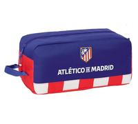 Safta ATLETICO DE MADRID - Scarpiera media, multiuso, portatodo, sport, extrascolari, calcio, comodo e versatile, 34 x 18 x 15 cm, rosso/blu/bianco, M, Casual