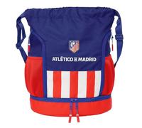safta ATLETICO DE MADRID - Zaino sacco, zaino ideale per bambini di diverse età, comodo e versatile, qualità e resistenza, 34 x 15 x 43 cm, rosso/blu/bianco, M, Casual