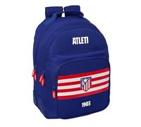 Safta Atlético De Madrid Double 20l Backpack Blu Bambini