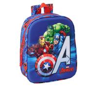 safta AVENGERS 3D - Zaino da asilo 3D, adattabile al carrello, facile da pulire,