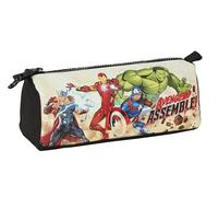 Safta AVENGERS FOREVER - Astuccio per bambini, ideale per bambini in età scolastica, comodo e versatile, qualità e resistenza, 21 x 7 x 8 cm, multicolore, multicolore, Estándar, Casual