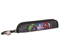 safta AVENGERS VENDETTA - Porta flauti, Portatodo, Qualità e Massima Resistenza, Flauto, Strumento Musicale, 37x2x8 cm, Nero, M, Casual