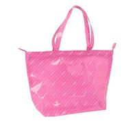 Safta BARBIE LOGOMANIA ROSA - Borsa Shopping, Borsa da donna, Shopping Bag, Comodo e versatile, qualità e resistenza, 54 x 17 x 35 cm, colore rosa, Rosa, Estándar, Casual