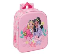 BARBIE - Zaino per asilo 3D, facile da pulire, ideale per bambini di diverse età, comodo e versatile, qualità e resistenza, 22 x 10 x 27 cm
