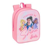 BARBIE - Zaino per bambini, zaino per la scuola, adattabile al carrello, ideale per l'asilo, comodo e versatile, qualità e resistenza, 22 x 10 x 27 cm