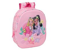 BARBIE - Zaino scolastico, design 3D, ideale per bambini di diverse età, comodo e versatile, qualità e resistenza, 27 x 10 x 33 cm