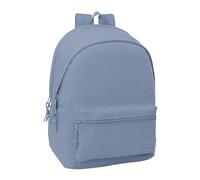 SAFTA Basic AZAFATA - Zaino per laptop da 15,6" e USB, ideale per giovani di diverse età, tessuto riciclato, comodo e versatile, qualità e resistenza, 31 x 18 x 44 cm