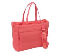 SAFTA BASIC MARSALA - Borsa per laptop da 14,1 '' con tasca, zaino, ideale per bambini di diverse età, comoda e versatile, qualità e resistenza, 54 x 17 x 31 cm