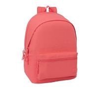 SAFTA Basic Marsala, zaino per laptop da 15,6" e USB, ideale per giovani di diverse età, tessuto riciclato, comodo e versatile, qualità e resistenza, 31 x 18 x 44 cm