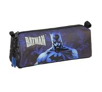 safta BATMAN - Astuccio per bambini, ideale per bambini in età scolastica, comodo e versatile, qualità e resistenza, 21 x 7 x 8 cm