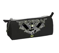 safta BATMAN GAME OVER - Astuccio con cerniera e scomparto, astuccio per bambini, ideale per bambini in età scolastica, comodo e versatile, qualità e resistenza, 21 x 7 x 8 cm, Nero, M, Casual