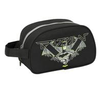 Safta BATMAN GAME OVER - Beauty case scuola per bambini medio con manico, beauty case per bambini, adattabile al carrello, facile da pulire, comodo e versatile, qualità e resistenza, 26 x 12 x 15 cm,