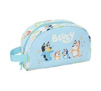 SAFTA | Beauty case adattabile al carrello Bluey Ready, organizer da viaggio e scuola, Dimensioni 26x9x16 cm