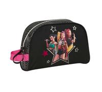 SAFTA | Beauty case adattabile al carrello K-Pop Demon Hunters Energy, organizer da viaggio e scuola, Dimensioni 28x10x18 cm