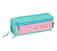 safta BENETTON DOLCE - Astuccio triplo piccolo, astuccio per bambini, ideale per bambini in età scolastica, comodo e versatile, qualità e resistenza, 22 x 6 x 8,5 cm
