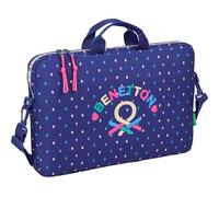 safta BENETTON DROP - Zaino per laptop fino a 15,6", ideale per bambini di diverse età, comodo e versatile, qualità e resistenza, 40 x 4 x 27 cm