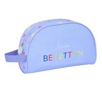 Safta BENETTON LILA - Borsa per bambini piccola con manico, borsa per bambini, adattabile al carrello, ideale per bambini dai 5 ai 14 anni, comoda e versatile, qualità e resistenza, 28 x 10 x 18 cm,