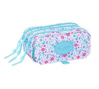 safta BLACKFIT8 COOL - Astuccio triplo grande, astuccio per bambini, ideale per bambini in età scolastica, comodo e versatile, qualità e resistenza, 21,5 x 8 x 10 cm, multicolore, M, Casual