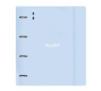 Safta BLACKFIT8 COOL - Carpeblock con 4 anelli da 35 mm, con ricambio con 100 fogli A4, ideale per bambini di diverse età, confortevole e versatile, qualità e resistenza, 27 x 4 x 32 cm, multicolore,