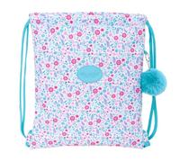 safta BLACKFIT8 COOL - Zaino a sacco piatto, grande, ideale per bambini di diverse età, comodo e versatile, qualità e resistenza, 35 x 40 cm, multicolore, M, Casual