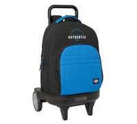 BLACKFIT8 UNDERGROUND - Zaino grande con ruote, compatto evoluzione, rimovibile, ideale per bambini di diverse età, comodo e versatile, qualità e resistenza, 33 x 22 x 45 cm