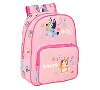 BLUEY DANCE - Zaino scuola per bambini, zaino per bambini, adattabile a carrozzina, ideale per bambini in età scolastica, comodo e versatile, qualità e resistenza, 26 x 11 x 34 cm