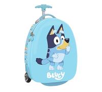 Bluey Trolley Da Cabina Bluey Celeste 16'' 23 L 28 X 43 X 23 Cm Per Bambini F_03