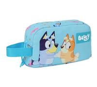 Safta BLUEY - Porta Colazione Termica, Termo, Portatodo, Qualità e Massima Resistenza, Porta Cibo, Ricreo, 21,5 x 6,5 x 12 cm, Colore Celeste, azzurro, Estándar, Casual